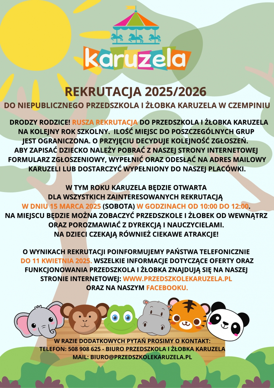 REKRUTACJA 2025/2026